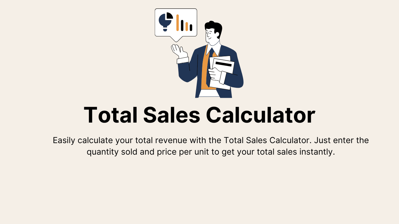 Total Sales Calculator