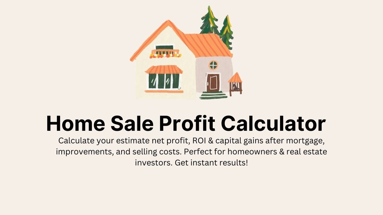 Home Sale Profit Calculator
