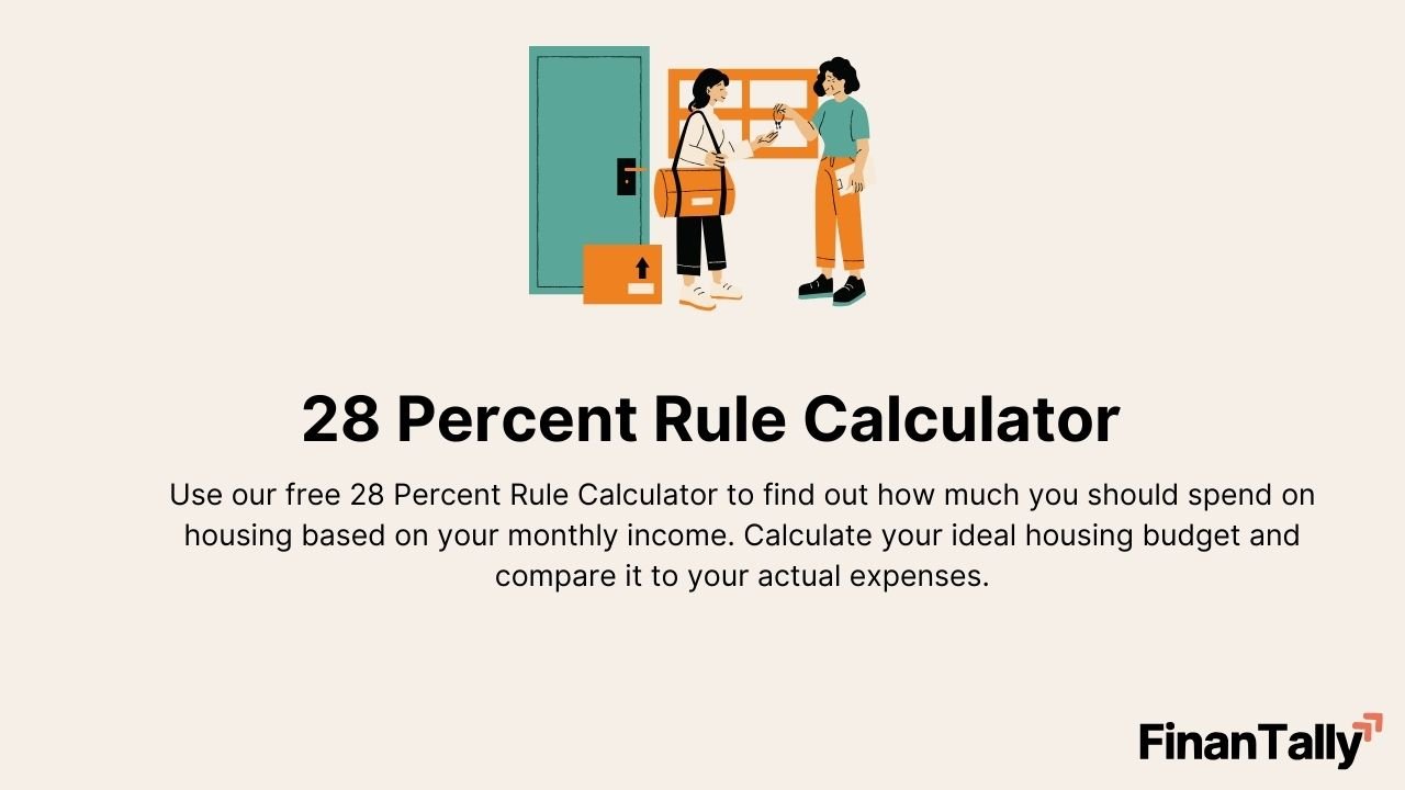 28 Percent Rule Calculator – Calculate How Much You Should Spend