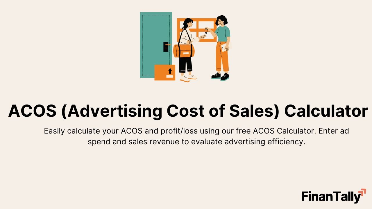 ACOS (Advertising Cost of Sales) Calculator