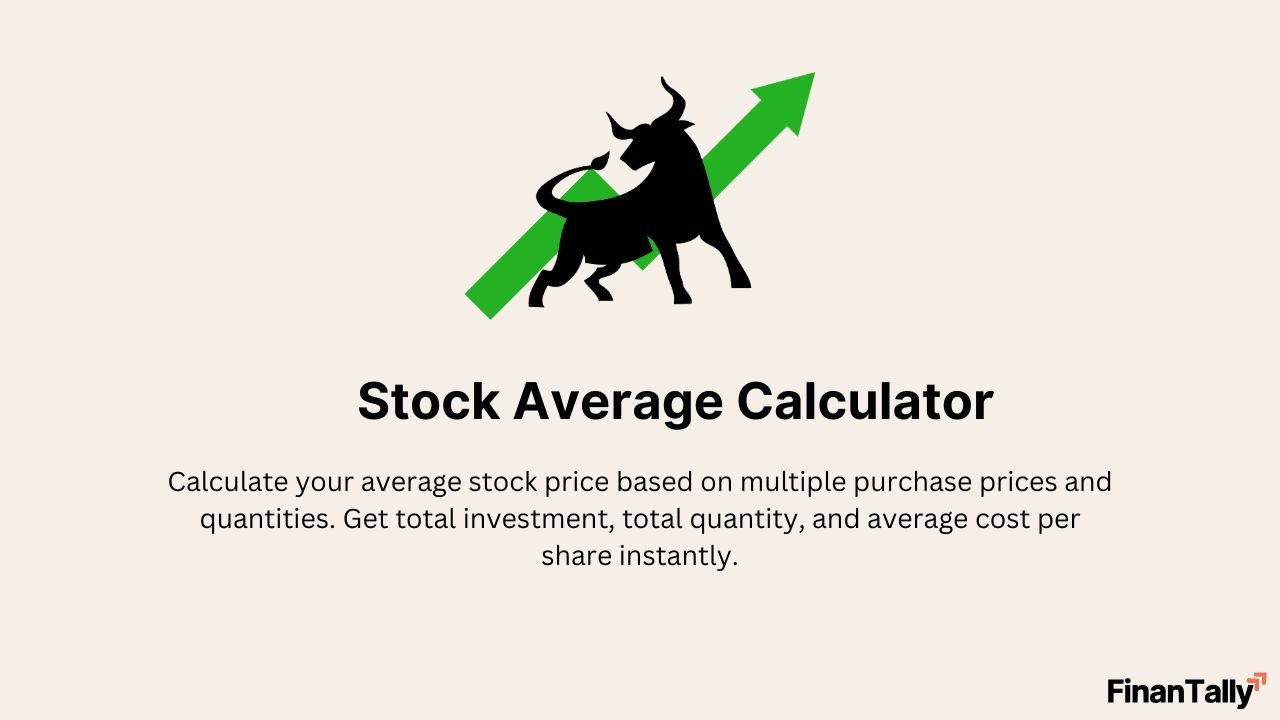 Stock Average Calculator