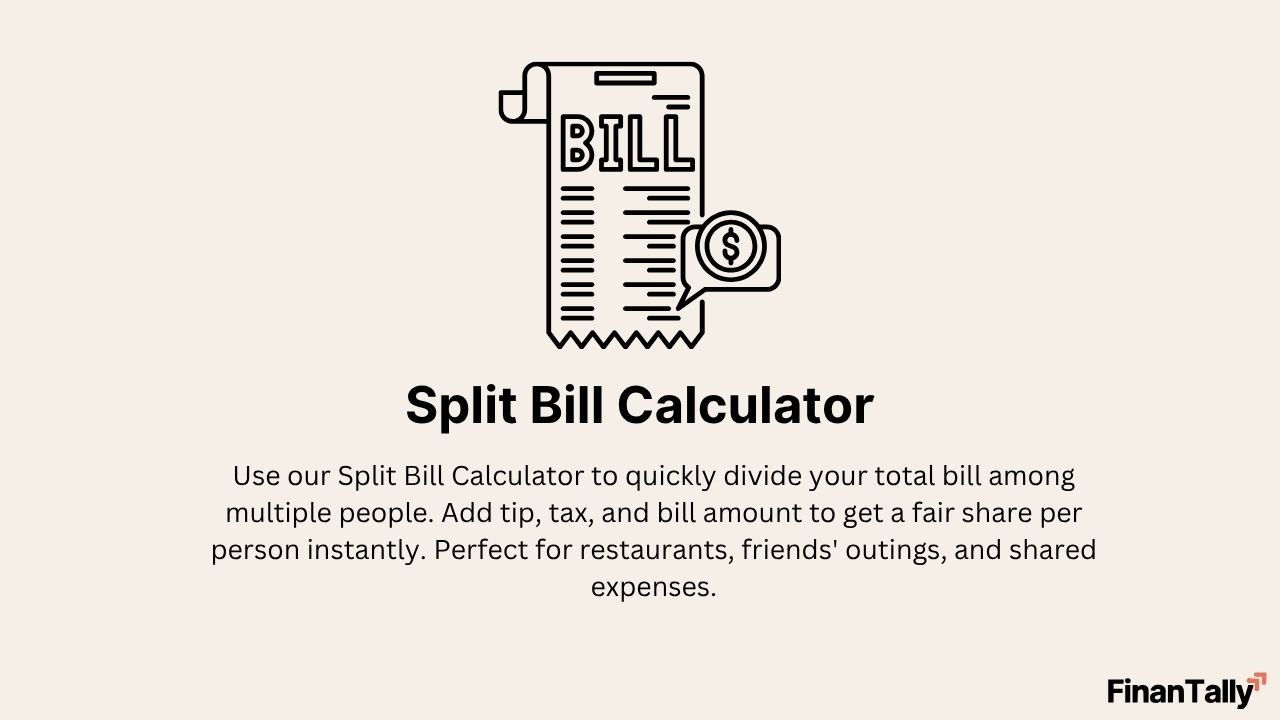 Split Bill Calculator
